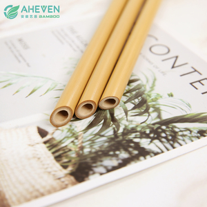 Paille de <span class=keywords><strong>bambou</strong></span> à boire, accessoires de bar de haute qualité, 1 pièce - Product Image 5