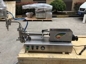 Machine de remplissage semi-automatique de haute précision pour liquides cosmétiques et chimiques en flacons/pots avec emballage en verre/métal - Product Image 2