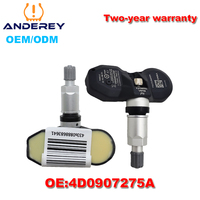 ANDEREY OE 4D0907275A pour Audi Bentley Volkswagen Capteur de pression des pneus TPMS OEM Capteur de pression des pneus de voiture Pièces automobiles