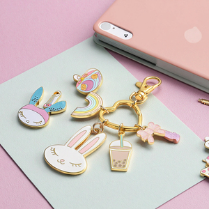 Chất Lượng Cao Bán Sỉ Tùy Chỉnh Logo Kim Loại Vàng Keychains Không Có Tối Thiểu - Product Image 1