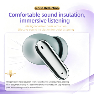 Écouteurs intra-auriculaires P-M1Pro ANC+ENC à réduction de <span class=keywords><strong>bruit</strong></span> avec traduction IA, offrant une interprétation simultanée et une traduction photo - Product Image 2