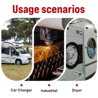 Nema 14-50 Endüstriyel Sınıf 50 Amper 125/250V Priz Yüzey Montajlı Priz, Elektrikli Araçlar, Karavanlar, Fırınlar, Ocaklar ve Soba Prizleri için