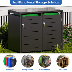 Contenedor de Basura Elegante para Exteriores, <span class=keywords><strong>Mueble</strong></span> para Basura - Product Image 6