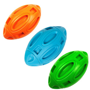 Juguetes Chirriantes para Perros Mordedores Agresivos, Pelota de Goma para Cachorros con Chirriador, Casi Indestructible, Juguete Duradero para Mascotas Kinghon KH-31190 - Product Image 1