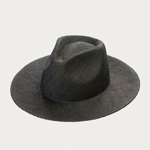 Nouveau Chapeau de Paille Bao Simple et Tendance Printemps-Été, Chapeau de Paille Jazz à Grande Bordure pour Voyage et Plage - Product Image 4