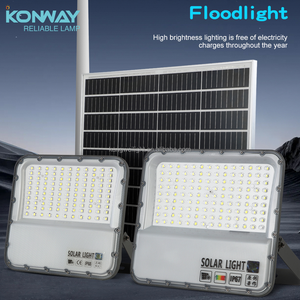 Ip68 luce solare di inondazione all'aperto impermeabile telecomando 500W SMD Led solare lampada da giardino ad alta potenza ad alta quantità di luce Pitch - Product Image 5