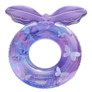 Bouée gonflable pour enfants avec siège - Volant, klaxon et nœud papillon, flotteur de piscine pour bébé et tout-petit - Product Image 5
