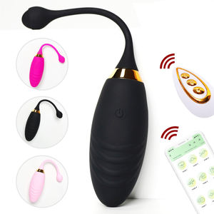 Mainan seks untuk wanita, vibrator seks penggetar duduk di atas getar pengendali jarak jauh aplikasi ponsel pintar - Product Image 1