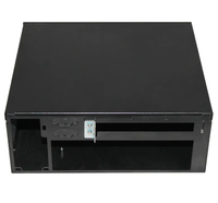 Hot New S21 Mini ITX & M-ATX boîtier d'ordinateur de bureau support en alliage d'aluminium avec ventilateur de Port avant USB pour application serveur en Stock