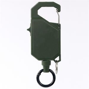 Porte-badge télescopique robuste de haute qualité avec mousqueton premium et interrupteur de verrouillage, accessoire OEM/personnalisable - Product Image 3