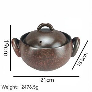 Casserole en céramique pour cuisson sur feu ouvert - Product Image 5