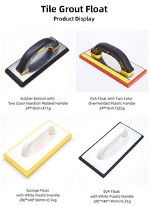 Dingyue bán buôn EVA bọt nhựa xử lý đôi bay thẳng lưỡi 24cm muitifunctions <span class=keywords><strong>scraper</strong></span> xây dựng nghề thủ công - Product Image 4