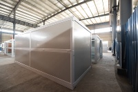 Conteneur pliable économique de 20 pieds – Vidéo – Vente directe usine – Cabine préfabriquée étanche certifiée CE pour chantier de construction