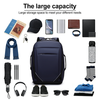 Tas Ransel Perjalanan Multifungsi Kapasitas Besar dengan Kompartemen Sepatu Khusus untuk Tas Duffel Laptop Komputer Outdoor