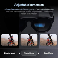 Lunettes intelligentes AR XREAL One Pro, écran flottant 3DoF, plug and play pour ordinateur portable, Switch, Steam Deck, téléphone mobile