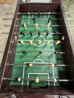 Table de baby-foot commerciale à monnayeur, machine de jeu d'arcade très populaire