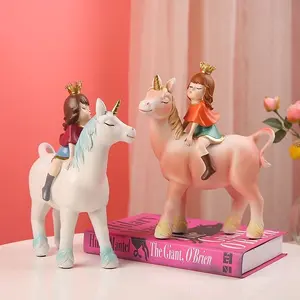 Gk Home Decoration Creative Birthday Gift Unicorn Girl Deer Girl Crafts Cute Gift For Girls Girlfriend