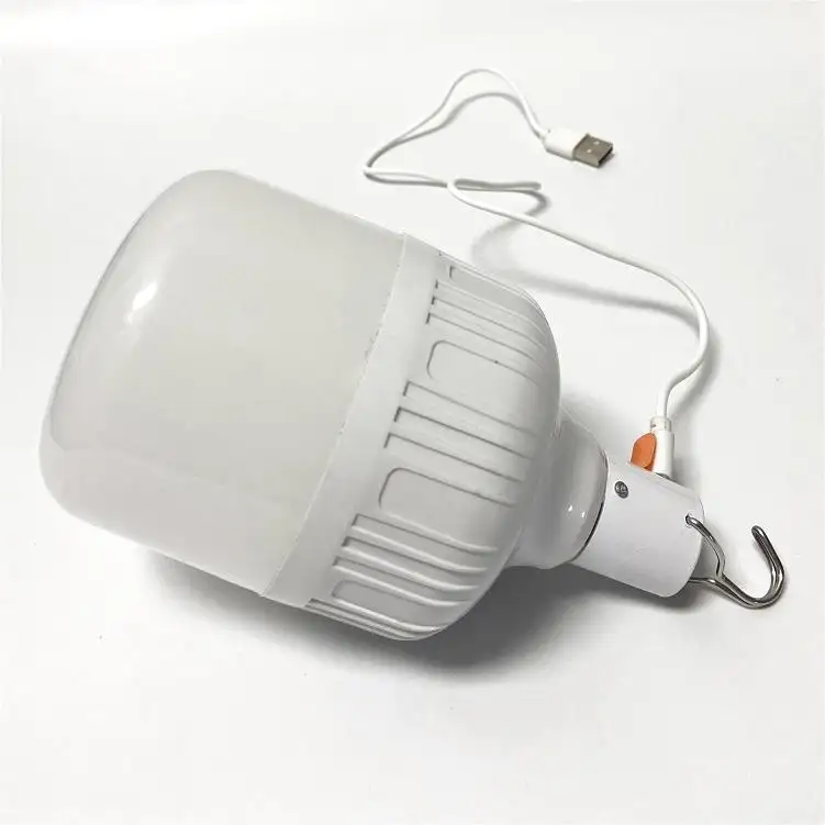 Grosir baru tahan air usb isi ulang bohlam led darurat bola lampu memancing mendaki berkemah lampu lentera untuk luar ruangan