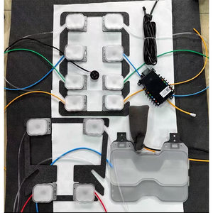 Masajeador de Asiento de Coche Inteligente con 12 Puntos de Presión, Bolsa de Aire Integrada, Soporte Lumbar Neumático de 4 Vías para Toyota Land Cruiser Universal - Product Image 1