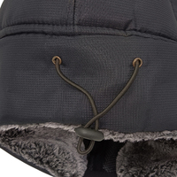 Cálido estilo de tropa rusa Bomber Aviator Fur Winter Trapper Hunter Sombreros de caza con máscara a prueba de viento Proveedor de sombreros