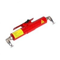 Unidad de Supresión de Incendios Tubular Flexible para Vehículos Eléctricos, Equipo Ignífugo para Uso en Vehículos, Acero Inoxidable, Fácil Instalación, Batería NEV