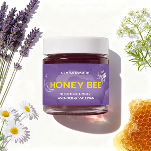 Натуральное средство для улучшения сна и снятия стресса Lifeworth с имбирем и медом, укрепляющее иммунитет для взрослых - Product Image 1