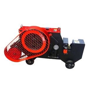 Fully Automatic GQ40 Weighted Shearing Machine New Essential Construction Motor Rebar <b>Cutter</b> Gear Engine Steel Bar Cutting Tool - Product Image 1