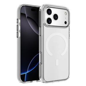 حافظة لامعة واضحة مع مغناطيسية لهاتف آيفون 17 Air 17 Pro <span class=keywords><strong>Max</strong></span> مع غطاء هاتف محمول بشهادة اختبار السقوط 3 م - Product Image 1