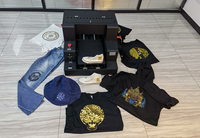 Imprimante DTG de haute qualité au Bangladesh, machine d'impression de t-shirts pour vêtements avec logiciel gratuit, utilisation d'imprimante tubulaire
