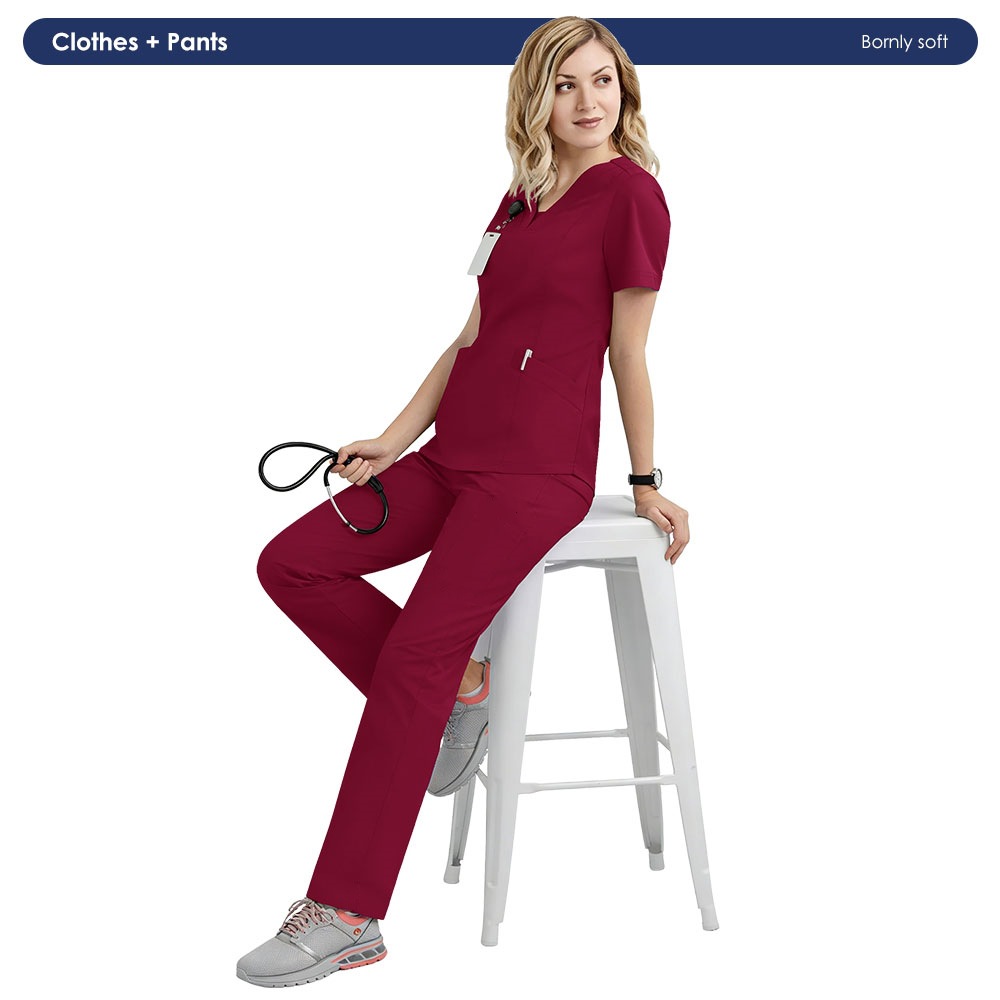 82002 Burgundy Set