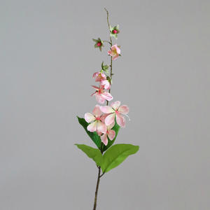 JM002 Seda Impresión 3D Violeta Rosa Flor Jazmín Flor Colgante Artificial <span class=keywords><strong>Malus</strong></span> <span class=keywords><strong>Spectabilis</strong></span> para Arreglos de Escena de Boda - Product Image 5