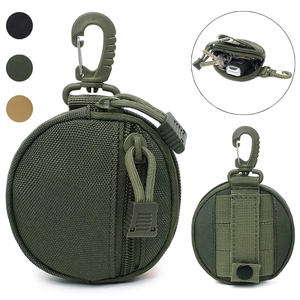 Mini sac de ceinture EDC – Pochette à outils multifonctionnelle avec porte-clés et fermeture éclair, petit sac à main pour écouteurs, clés, portefeuille, pièces de monnaie – Pe - Product Image 6