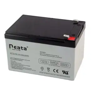 High Quality Rechargeable Vrla Agm Gel Battery 12V10ah lead acid battery for security system