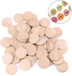 DIY Wooden Round Pieces To Hang Wooden Pieces Blank Wooden Round Pieces