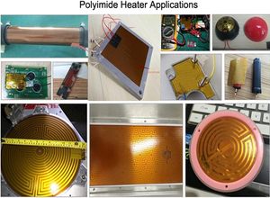 12v 3d Ptinter Electric Flexible Heating element kapton Polyimide pi <b>film</b> heater - Product Image 6