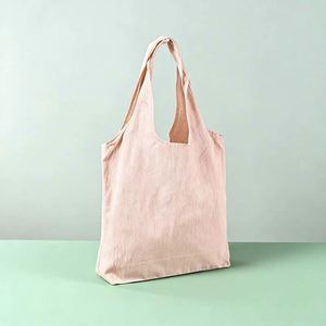 Sac fourre-tout en coton doux et léger, vierge, avec grande ouverture, idéal pour logo personnalisé, courses quotidiennes et vente en gros - Product Image 6