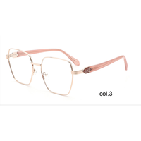 Gafas de Lectura Unisex YJ702 con Marco Metálico Cuadrado de Aro Completo - Diseño Ligero y Moderno para Adultos
