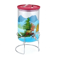 Pot de Fermentation en Verre Minimaliste 10L avec Bouchon Robinet, Récipient Hermétique Compatible Congélateur pour Vin, Liqueurs, Infusions Herbales et Brassage Maison