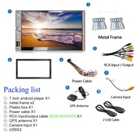YZG — lecteur multimédia Dvd vidéo Lcd, Alpine, avec télécommande 7 caméras, Double Din, Mp5, stéréo pour voiture, Evd Portable, nouveauté