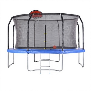 Trampoline de <span class=keywords><strong>jardin</strong></span> de 10 pieds avec filet de sécurité, pour saut et entraînement cardio en extérieur - Product Image 1