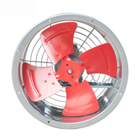 Ventilateur axial cylindrique électrique industriel à roulement à billes en acier inoxydable pour lit de refroidissement d'extrusion d'aluminium 0,08 4 kW 220V 380V