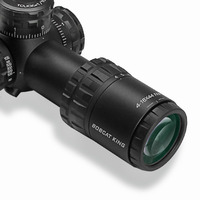 Lunette de tir tactique Bobcat King HD 4-16X44FFP en alliage d'aluminium, étanche IP67, antichoc, premier plan focal, parallaxe latérale