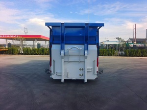 Station de compactage mobile multifonctionnelle en acier motorisée 7,5 kW pour la collecte et l'élimination des déchets industriels - Product Image 6