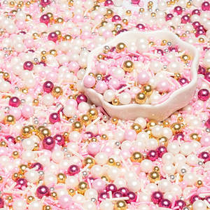 China Zhejiang Sugar Pearl <strong>Vegan</strong> Cake Edible <strong>Sprinkles</strong> Mix Solid Bakery Decoration Ingredients for Ice Cream Bulk Packaging Bag - Product Image 6