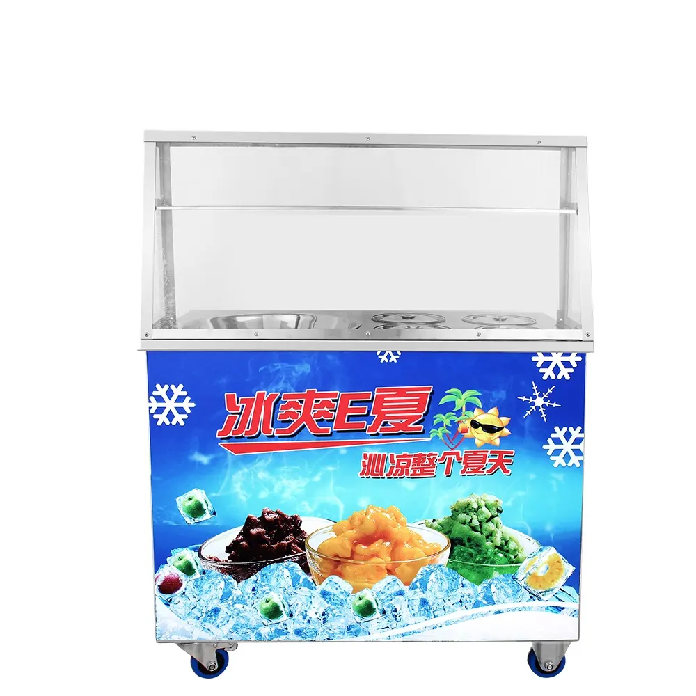 Macchina per gelato commerciale in acciaio inossidabile macchina per lo yogurt saltato in vendita