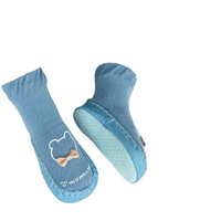 Chaussons-chaussettes antidérapants pour bébé, mignons, en coton à semelle souple, pour filles, motif dessin animé, pour tout-petits