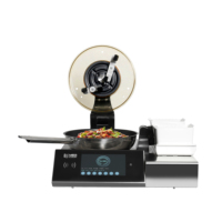 Fabrieksdirect ISO9001SAA gecertificeerde restaurant kookrobot met ingrediëntenbak voor commerciële automatische roerbakmachine