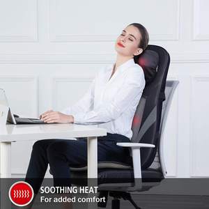 2022 Comfier Shiatsu वापस गर्मी-गहरी सानना मालिश कुर्सी के साथ मालिश पैड के साथ समायोज्य तीव्रता, Shiatsu कुर्सी - Product Image 6