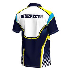 Camiseta de Manga Corta para Motociclismo OEM, Camiseta Polo para Motociclistas del Reino Unido - Product Image 4