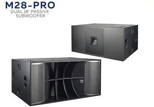 Chuyên Nghiệp 18-Inch Kép Thụ Động Giai Đoạn Loa Siêu Trầm Cho Các Quán Bar Bên Buổi Hòa Nhạc 4 Ohm Trở kháng <span class=keywords><strong>Pro</strong></span> Hệ Thống Âm Thanh Loa - Product Image 5